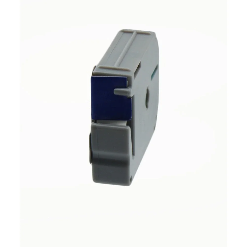 Kappiek M-K231 Label Tape 12mm 0.47 Inch Black on White 5 Pack for P-Touch